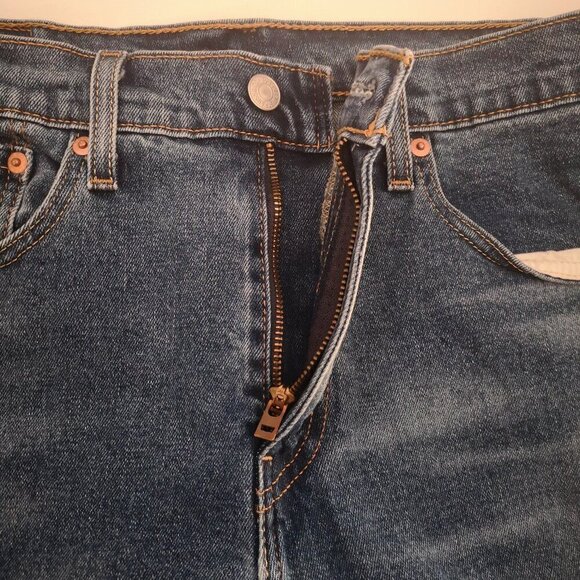 Levi's 512 Men's Size 32 Waist Medium Wash Slim Fit Blue Jeans - Picture 4 of 13